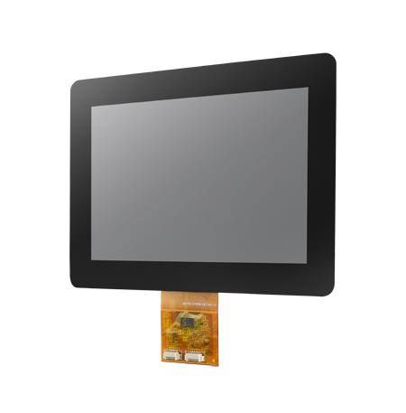 7" 1024x600 LVDS 500nits -20~70℃ LED 6/8-bit with 4-wire Resistive Touch Display Kit